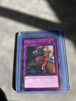 Konami Yu-Gi-Oh! Trap Dustshoot RC05-EN077 1st Ed starlight rare - Image 1