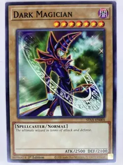 Dark Magician - STAX-EN005 - Common - 1st Edition - Image 1