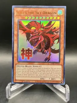 Slifer The Sky Dragon RA05-EN128 [Ultra Rare] Rarity Collection V Yugioh! NM/M - Image 1
