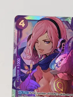 Vinsmoke Reiju OP06-069 SR PRB-01 Premium Booster English ONE PIECE Foil - Image 2