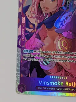 Vinsmoke Reiju OP06-069 SR PRB-01 Premium Booster English ONE PIECE Foil - Image 4