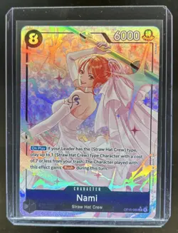 2026 One Piece Adventure on Kami's Island Nami Alternate Art #OP15-086 - Image 1
