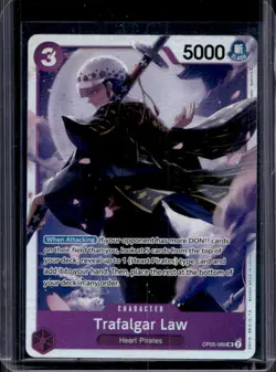 2023 One Piece Awakening of the New Era Trafalgar Law Super Rare #OP05-069 - Image 1