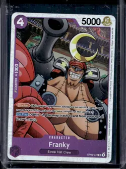 2024 One Piece Emperors in the New World Franky Super Rare #OP09-072 - Image 1