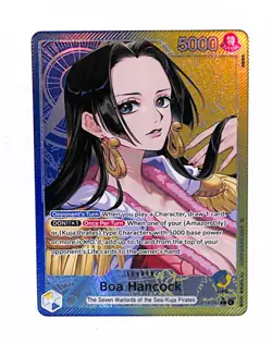 Boa Hancock One Piece The Azure Sea's Seven OP14-041 Alt Art Leader NM/M - Image 1