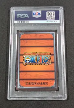 2002 Japanese One Piece CCG Usopp & Luffy BA-W02 PSA 8 NM-MT Battle of Alabasta - Image 2