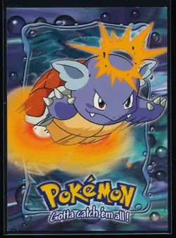 1999 Topps Pokemon Wartortle #E8 of 12 Stage 2 Movie Edition Blue Topps Logo - Image 1