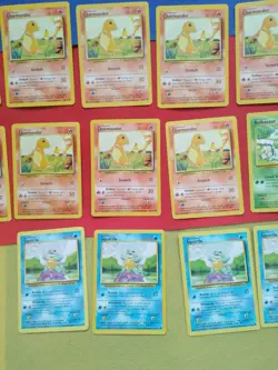 23 x Pokemon Base Set 1999 Bulbasaur, Squirtle, Charmander Bundle Job Lot - Image 2