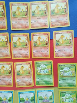 23 x Pokemon Base Set 1999 Bulbasaur, Squirtle, Charmander Bundle Job Lot - Image 4