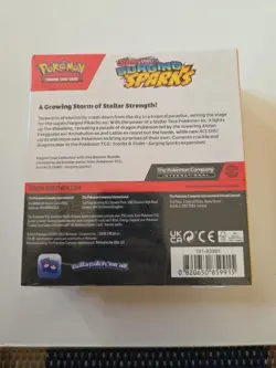 Pokemon Surging Sparks SV08 Booster Bundle TCG 6 packs New Sealed - Image 2