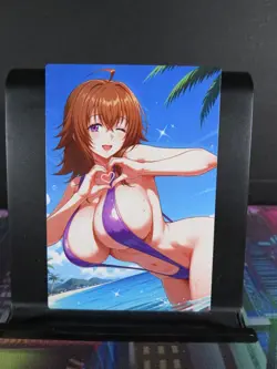 Venelana Gremory High School DxD Custom Art Card NM Anime Sexy Waifu Collectible - Image 1