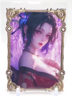 Goddess Story - Pink Metal Waifu Card - Shinobu Kocho - Image 1