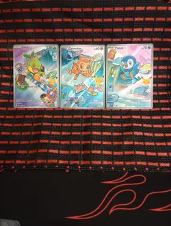 Pokemon First Partner Illustration Collection 3 cards Series 1 NM 40/41/42 New! - Image 1