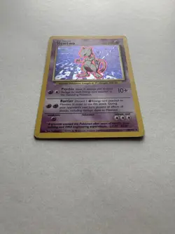Mewtwo 10/102 Holo Rare Base Set 1999 Pokemon Card – Vintage WOTC Pokemon TCG - Image 2