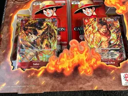 One Piece Card Game Illustration Box [IB-05] 2x OP13 and 2x PRB02, 2x Promo Card - Image 1
