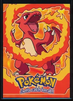 1999 Topps Pokemon Charmeleon #E5 of 12 Stage 2 Movie Edition Black Topps Logo - Image 1