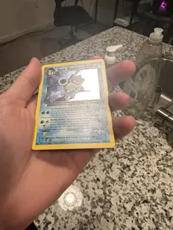 Pokemon Dark Blastoise Holo Rare TCG Card 3/82 LP/MP Condition with Swirl - Image 5