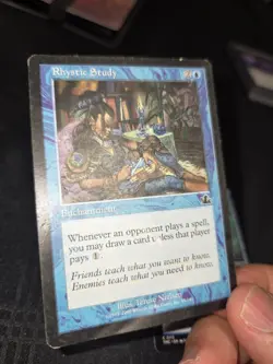 Rhystic Study Prophecy mtg magic the gathering hp - Image 1