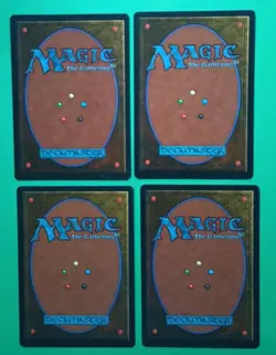 Magic the Gathering MTG FBB Legends Italian ACTIVE VOLCANO X 4 LP/EX C 1995! - Image 2