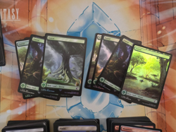 222x MTG Magic The Gathering Full Art Foil Land Lot - Final Fantasy Lands - NM - Image 2