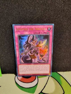 Yugioh Apophis The Serpent MZTM-EN010 Ultra Rare 1st Ed NM - Image 1