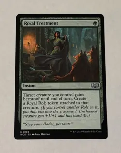 MTG Royal Treatment - Wilds of Eldraine NM - Image 1