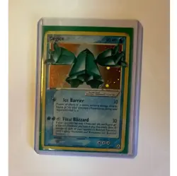 Pokemon Regice Holo Card 90 HP Ice Barrier Final Blizzard Basic GOLD STAR - Image 1