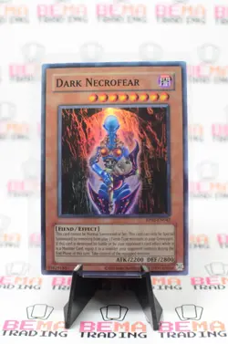 Yugioh! Dark Necrofear RP02-EN042 Super Rare 2020 Reprint Near Mint - Image 1