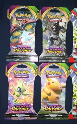 Pokemon TCG Sleeved Booster Pack Lot Of 12. - Image 4