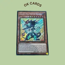BLMM-EN007 Galaxy-Eyes Photon Dragon Secret Rare 1st Ed YuGiOh - Image 1