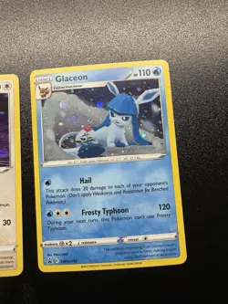 Pokemon Eevee SWSH127 And Glaceon Swsh192 Promos - Image 2