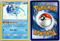 Frogadier SV12/SV94 Shiny Rare Hidden Fates Shiny Vault Pokemon NM - Image 3