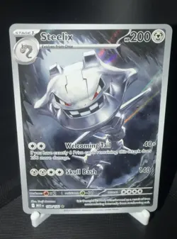 STEELIX 150/132 ILLUSTRATION RARE MEGA EVOLUTION POKEMON TCG NM English - Image 4