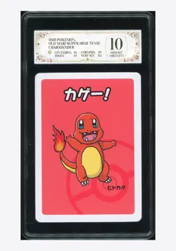 Pokemon PCG 10 GEM MINT Charmander 2023 Old Maid Japanese - Image 1