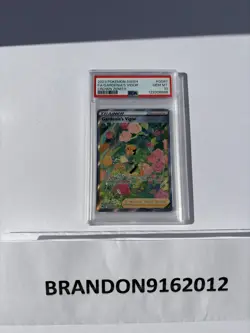 2023 POKEMON SWORD & SHIELD CROWN ZENITH #GG61 FULL ART/GARDENIA'S VIGOR PSA 10 - Image 1