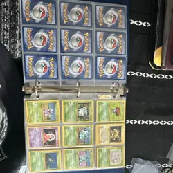 Pokemon TCG Wizards Vintage Holo 1st Edition Binder Lot Base Jungle Fossil - Image 5