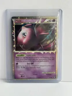 2010 Pokemon Triumphant Mew Prime #97 Ultra Rare Holo - Image 1