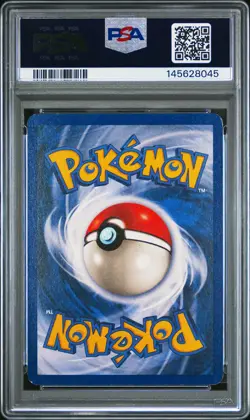 1999 POKEMON FOSSIL #19 DRAGONITE PSA 6 - Image 2