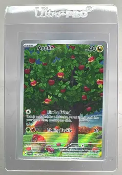 Applin 2024 Pokemon Twilight Masquerade #185/167 - Image 1