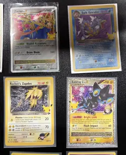 Pokemon Celebrations Lot, Zacian, Zamazenta, Luxray, Dark Gyarados - Image 2