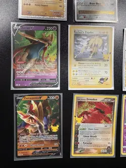 Pokemon Celebrations Lot, Zacian, Zamazenta, Luxray, Dark Gyarados - Image 4