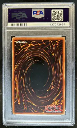 2002 Yu-Gi-Oh Pharaoh's Servant 1st The Legendary Fisherman #PSV-076 PSA 8 - Image 2