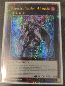Number 60: Dugares the Timeless RA02-EN037 NM Quarter Century Rare YuGiOh - Image 1