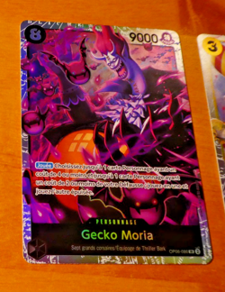 ONE PIECE CARD GAME CARTE FRANCAISE OP06-086 GECKO MORIA SR FR MINT - Image 1