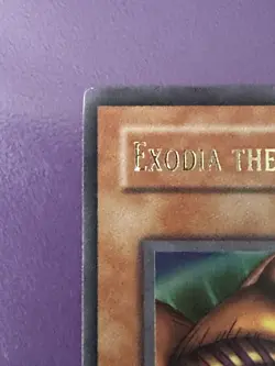 Exodia the Forbidden One LOB-124 The Legend of Blue Eyes White Dragon Unlimited - Image 5