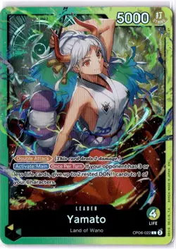 Yamato OP06-022 Leader Alt Art One Piece TCG English Card - Image 1