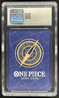 2022 One Piece Romance Dawn Monkey D. Luffy Alt Art Super Rare #OP01-024 CGC 10 - Image 2