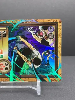 Roronoa Zoro Holo ONE PIECE Carddass Hyper Battle 2000 Bandai Japanese C38 [AM] - Image 3