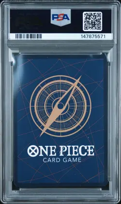 2025 One Piece OP13 En Monkey D Luffy Wanted Alternate Art #118 PSA 10 Gem Mint - Image 2