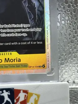 Gecko Moria OP14-104 The Azure Sea's Seven Foil One Piece TCG English - Image 4